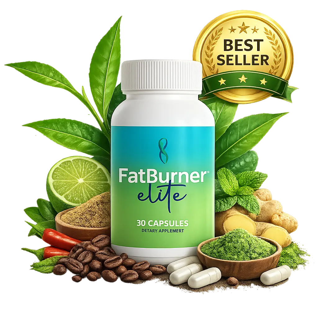 FatBurner Elite dietary supplement product presentation